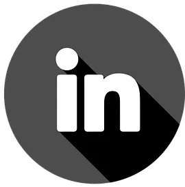 Botón de enlace a red social LinkedIn