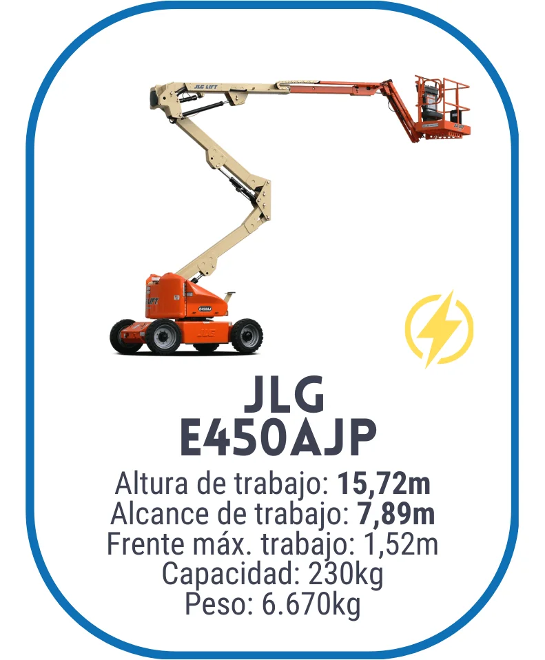 BRAZO ARTICULADO JLG E450AJP