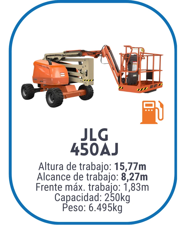 BRAZO ARTICULADO JLG 450AJ